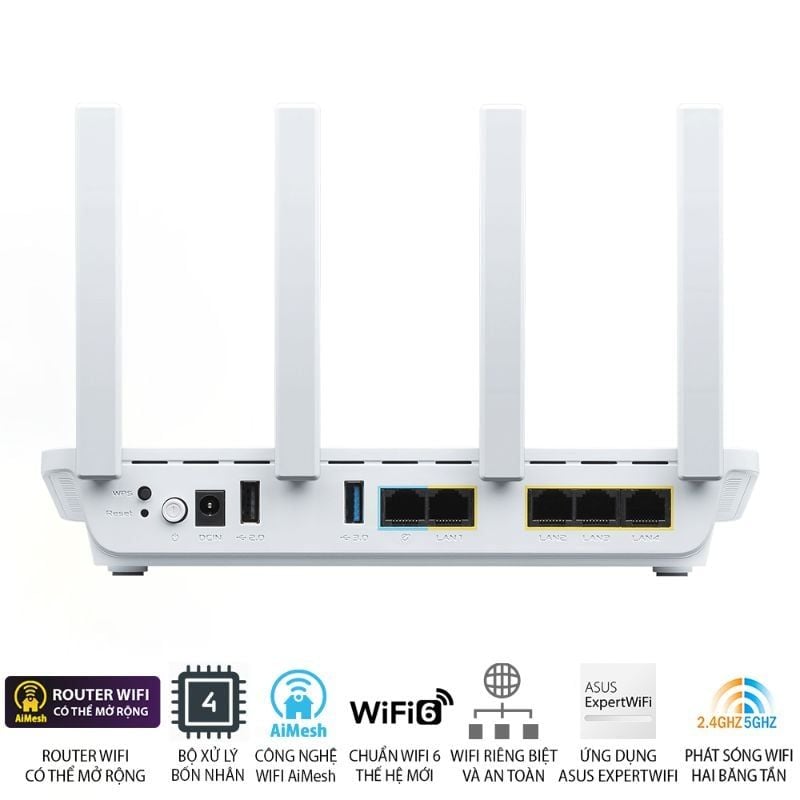  Router Wi-Fi 6 ASUS ExpertWiFi EBR63 AX3000 