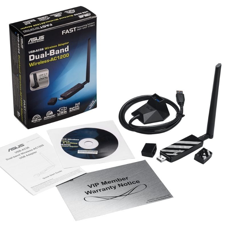 USB Wi-Fi ASUS USB-AC56 AC1300 Băng Tần Kép 