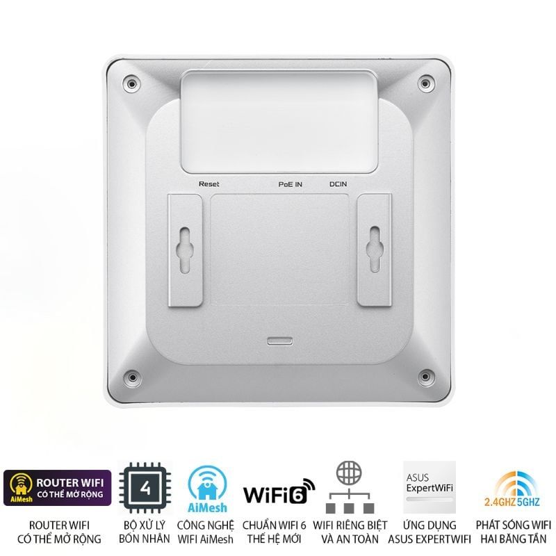  Access Point Wi-Fi 6 ASUS ExpertWiFi EBA63 AX3000 PoE 
