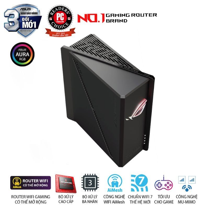  Router Wi-Fi 7 Gaming ASUS ROG Strix GS-BE7200X BE7200 