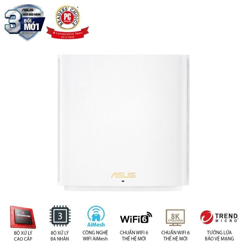 Hệ Thống Mesh Wi-Fi 6 ASUS ZenWiFi AX XD6 AX5400 