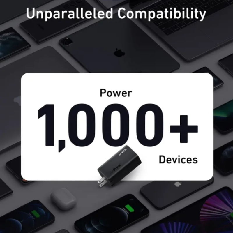  Sạc Anker 737 GaNPrime 120W (2C1A) Kèm Cáp USB-C - A2148 Chính Hãng 
