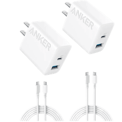 Sạc Anker 1C1A 20W Kèm Cáp Type-C to C Dài 1.5m - B2348 Chính Hãng