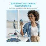  Sạc Anker 2A2C 50W - A121E Chính Hãng 