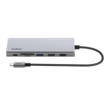  Adapter Chuyển Đổi USB-C Multimedia, 7 Trong 1, 100W PD Belkin - Hàng Chính Hãng 