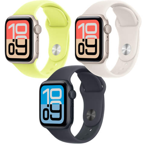 Apple Watch SE 3 2025 GPS - Mặt nhôm 40mm - Dây Sport Band - Chính hãng