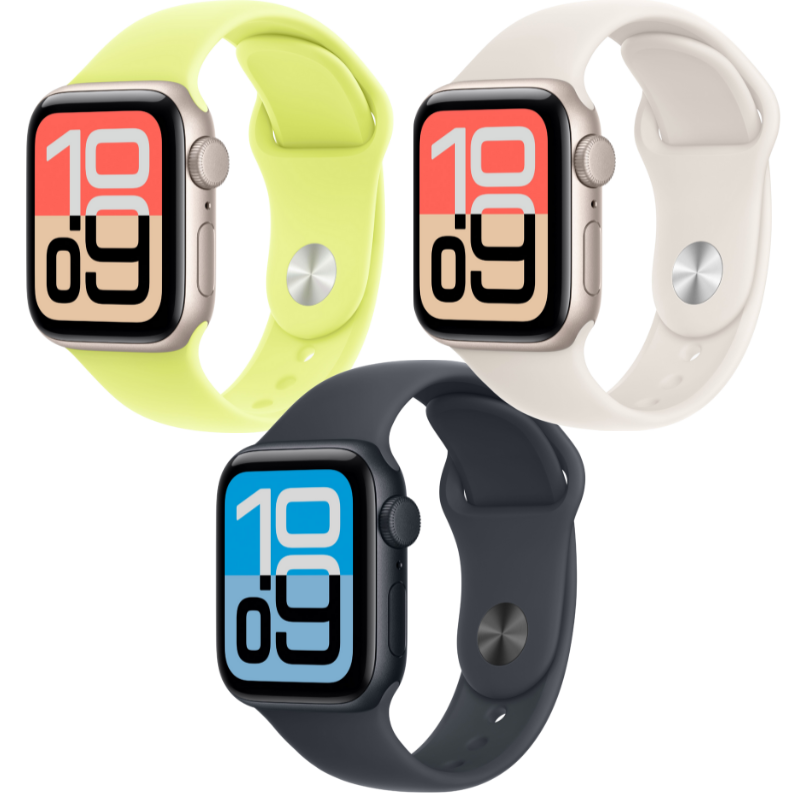 Apple Watch SE 3 2025 GPS - Mặt nhôm 40mm - Dây Sport Band - Chính hãng