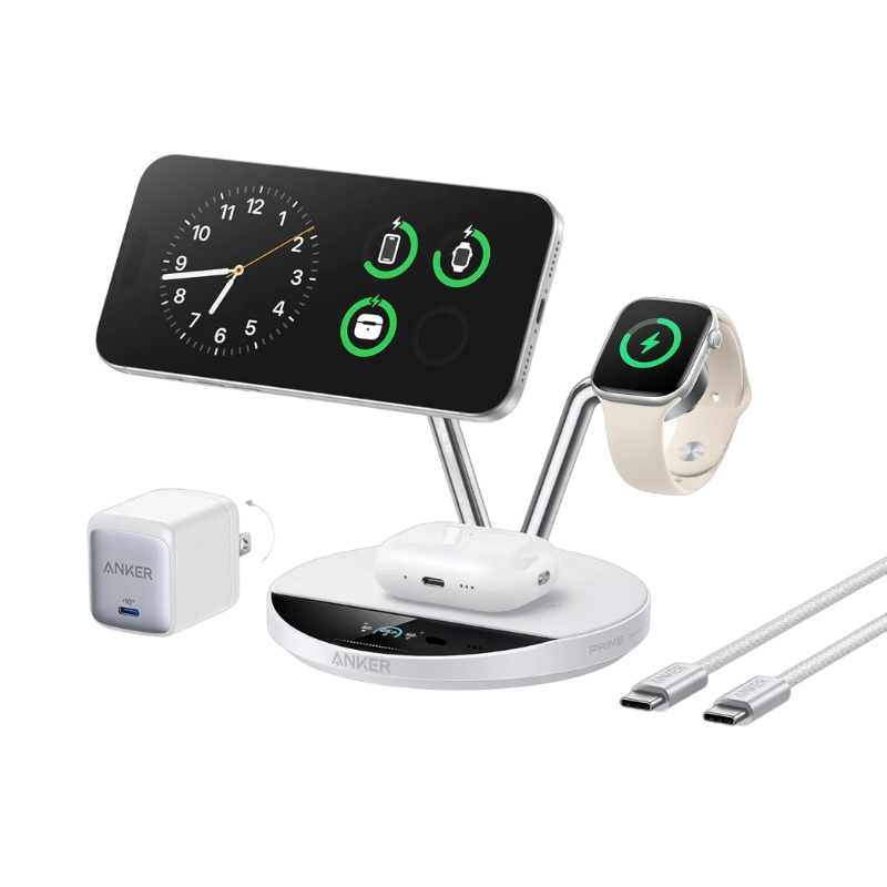  Đế Sạc Để Bàn Anker Prime Maggo 3 Trong 1 Aircool A25X7 Chính Hãng 