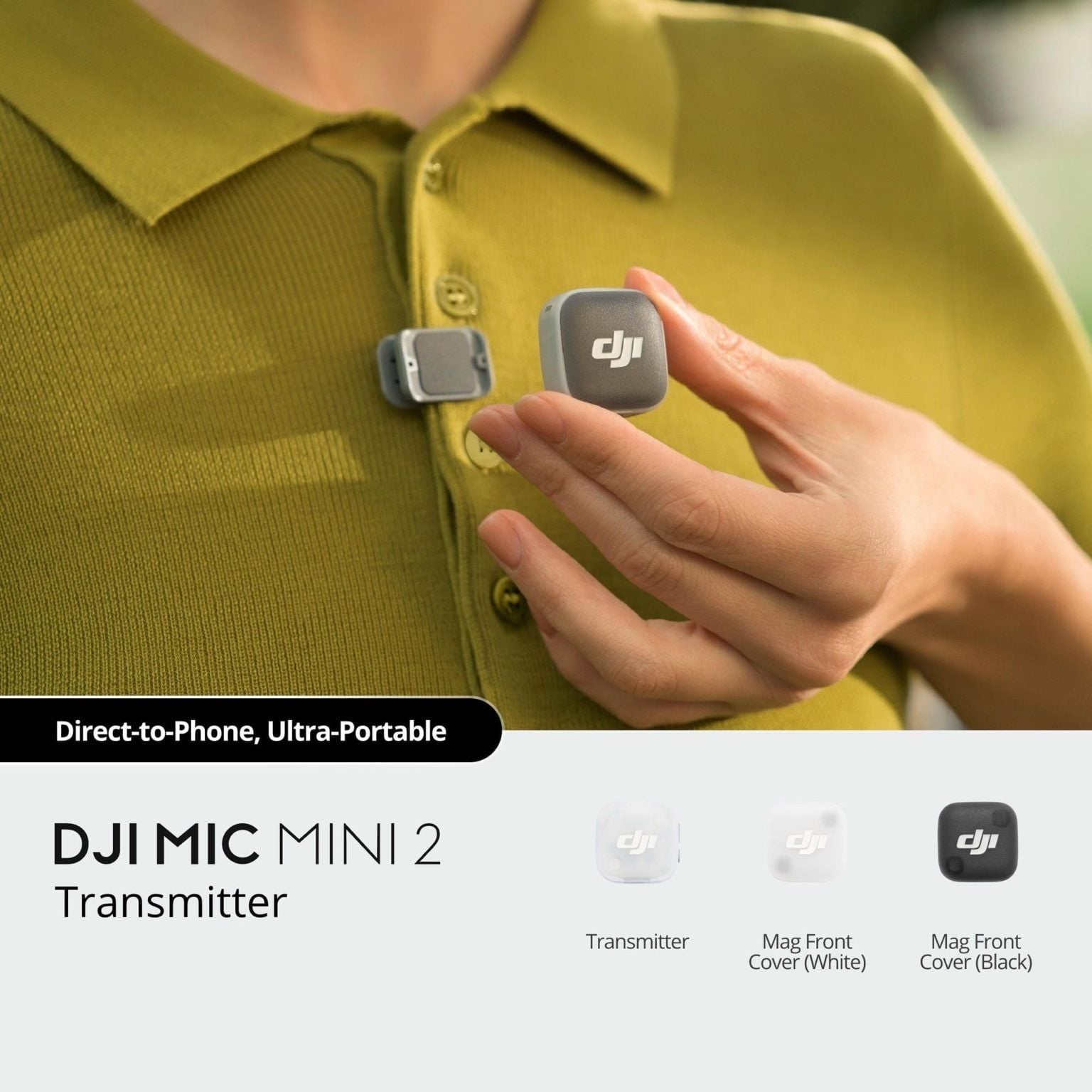  DJI Mic Mini 2 (1 TX + 1 Mobile RX + Charging Case) Chính Hãng 