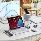  Adapter Chuyển Đổi USB-C Multiport 7 Trong 1, Pass-Thru Belkin - Hàng Chính Hãng 