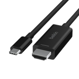  Cáp Belkin USB-C Sang HDMI 2.1 Hỗ Trợ 4K, 8K, Ultra HD, Đầu Nikel Dài 2M - Hàng Chính Hãng 