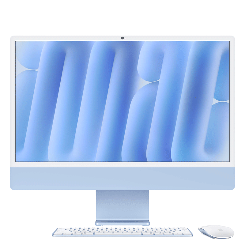  iMac M4 2024 24-inch 4.5K 8 CPU / 8 GPU / 24GB / 256GB - Hàng chính hãng 