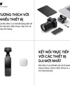  DJI Mic Mini 2 (2 TX + 1 RX + Charging Case) Chính Hãng 