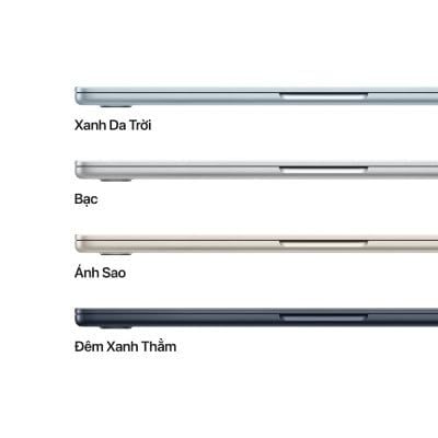  MacBook Air M5 13 inch 10CPU 8GPU 16GB RAM 512GB (Sạc 70W) - Chính Hãng Việt Nam 