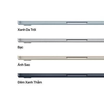  MacBook Air M5 13 inch 10CPU 10GPU 24GB RAM 512GB (Sạc 35W) - Chính Hãng Việt Nam 