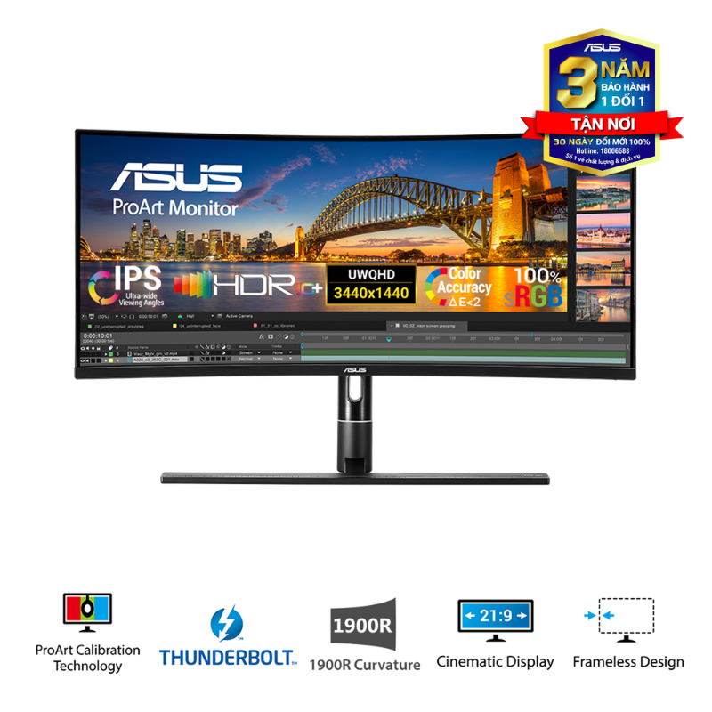  Màn hình cong ASUS ProArt PA34VC 34.1