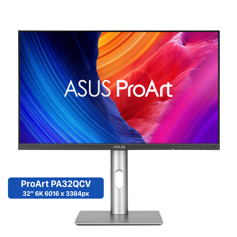 Màn hình ASUS ProArt Display 6K PA32QCV 32" IPS, 96W, 16:9, HDR-10, 60Hz, 6K (6016 x 3384)