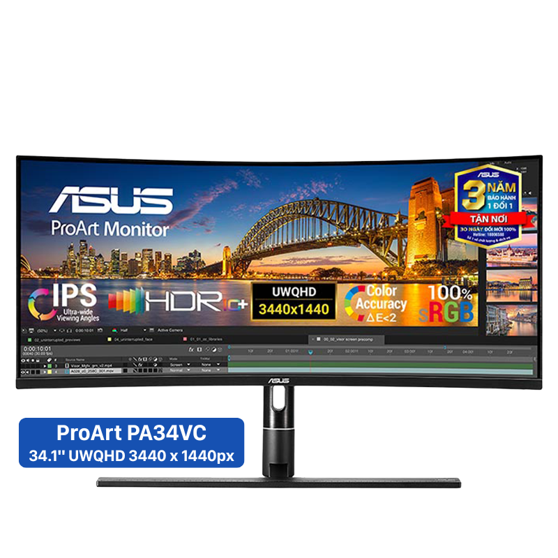  Màn hình cong ASUS ProArt PA34VC 34.1