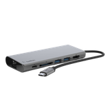  Adapter Chuyển Đổi USB-C 3.1 Multimedia 6 Trong 1, Pass-Thru Belkin - Hàng Chính Hãng 