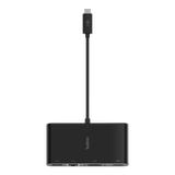  Adapter Chuyển Đổi USB-C Multimedia, 4 Trong 1 Belkin - Hàng Chính Hãng 