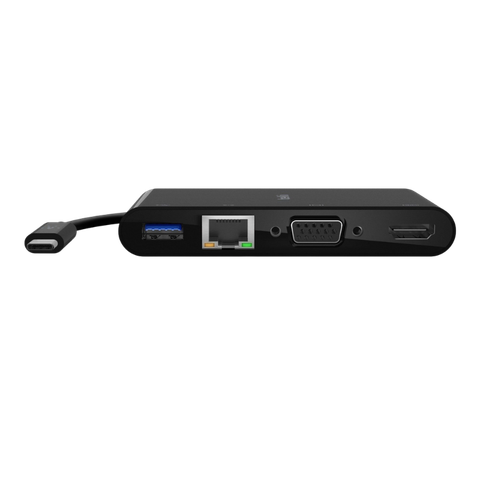 Adapter Chuyển Đổi USB-C Multimedia, 4 Trong 1 Belkin - Hàng Chính Hãng