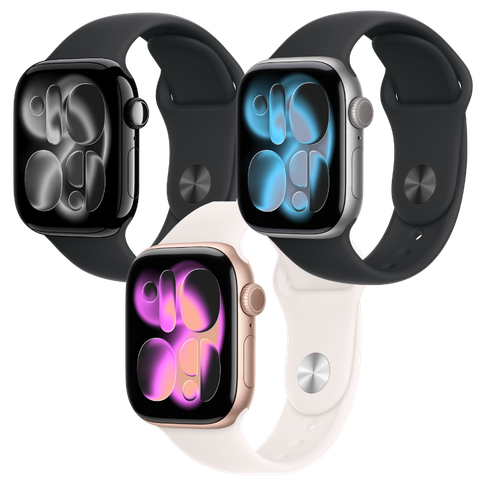 Apple Watch Series 11 GPS + Cellular - Mặt nhôm 46mm, dây Sport Band - Chính hãng