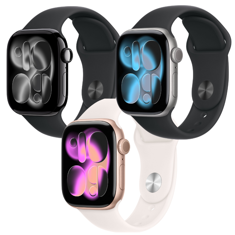 Apple Watch Series 11 42Mm (Gps) Viền Nhôm Dây Cao Su Size S/M - Cũ Đẹp