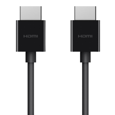 Cáp Belkin HDMI 2.1 Hỗ Trợ 4K, 8K, Ultra HD, Đầu Nikel Dài 2M - Hàng Chính Hãng