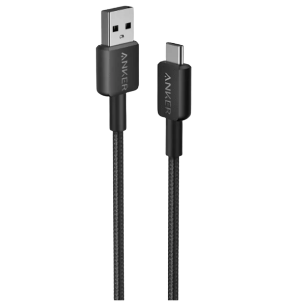 Cáp Sạc Anker 322 USB-A to USB-C 1.8m Bọc Dù - A81H6 Chính Hãng