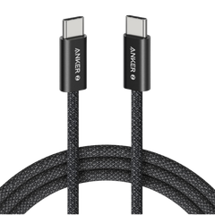 Cáp Sạc Anker Zolo USB-C to USB-C 1.8m Bọc Dù 60W - A8060 Chính Hãng