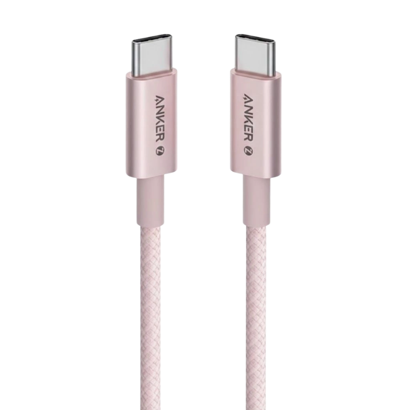  Cáp Sạc Anker Zolo USB-C to USB-C 1m Bọc Dù 60W - A8060 Chính Hãng 