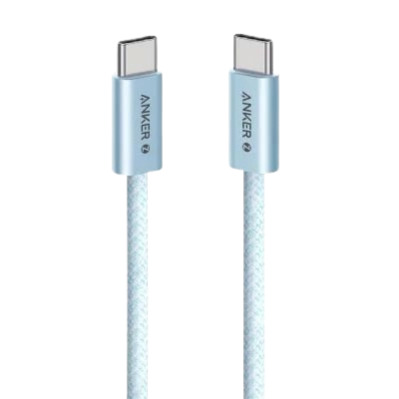  Cáp Sạc Anker Zolo USB-C to USB-C 1m Bọc Dù 60W - A8060 Chính Hãng 