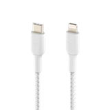  Cáp Sạc Belkin USB Type C - Lightning Vỏ Dù 30W Dài 2M - Hàng Chính Hãng 