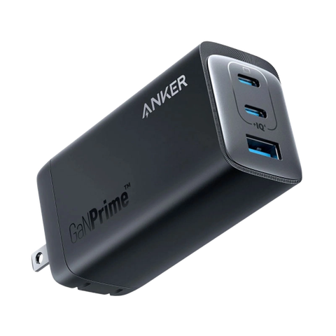 Sạc Anker 737 GaNPrime 120W (2C1A) Kèm Cáp USB-C - A2148 Chính Hãng