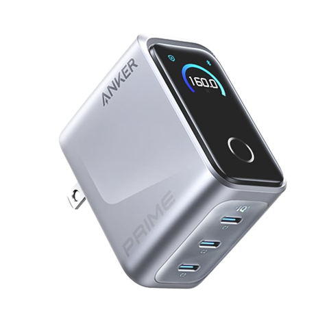 Sạc Anker Prime 160W (3C) Có Màn Hình LED Kèm Cáp USB-C - A2687 Chính Hãng