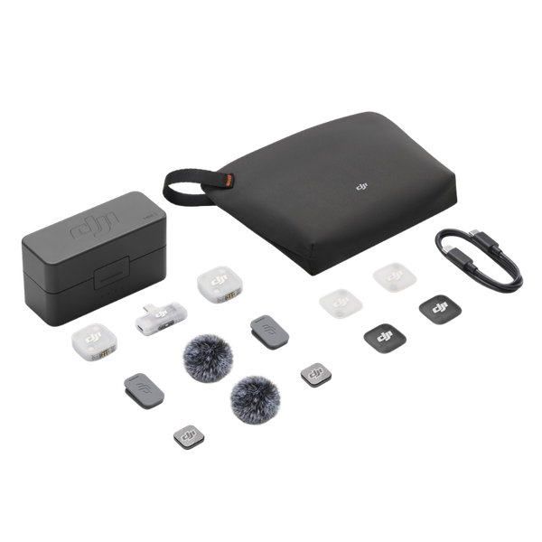 DJI Mic Mini 2 (2 TX + 1 Mobile RX + Charging Case) Chính Hãng