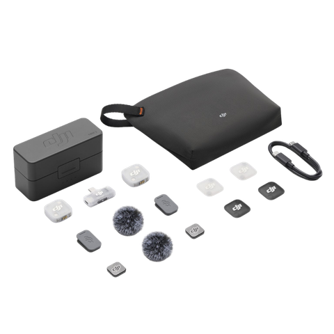 DJI Mic Mini 2 (2 TX + 1 Mobile RX + Charging Case) Chính Hãng