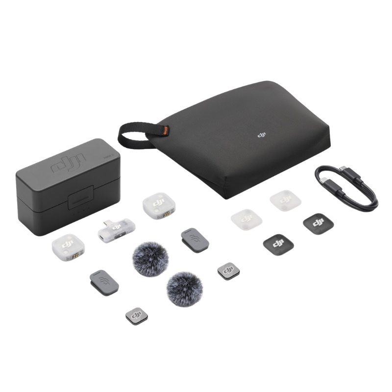  DJI Mic Mini 2 (2 TX + 1 Mobile RX + Charging Case) Chính Hãng 