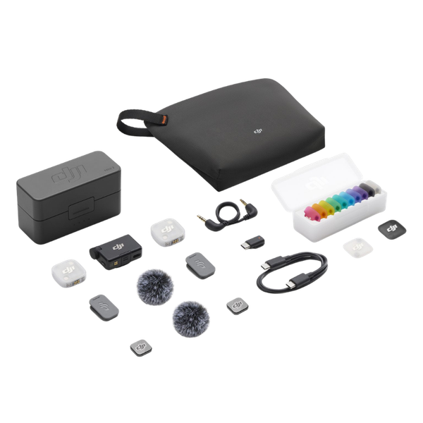 DJI Mic Mini 2 (2 TX + 1 RX + Charging Case) Chính Hãng