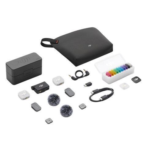 DJI Mic Mini 2 (2 TX + 1 RX + Charging Case) Chính Hãng