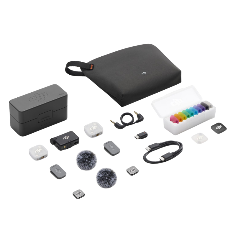  DJI Mic Mini 2 (2 TX + 1 RX + Charging Case) Chính Hãng 