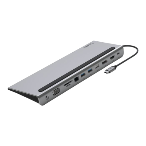 Dock USB-C 3.1, 11 trong 1, Pass-Thru 100W Belkin - Hàng Chính Hãng
