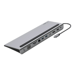 Dock USB-C 3.1, 11 trong 1, Pass-Thru 100W Belkin - Hàng Chính Hãng