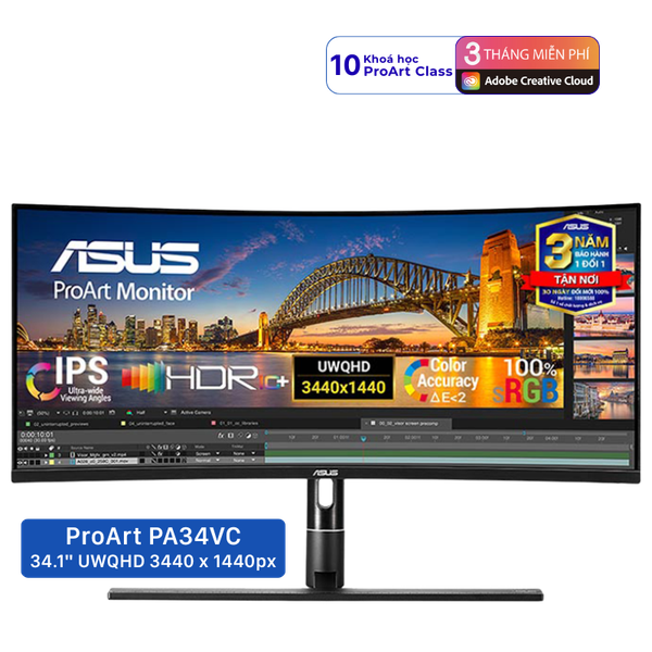 Màn hình cong ASUS ProArt PA34VC 34.1