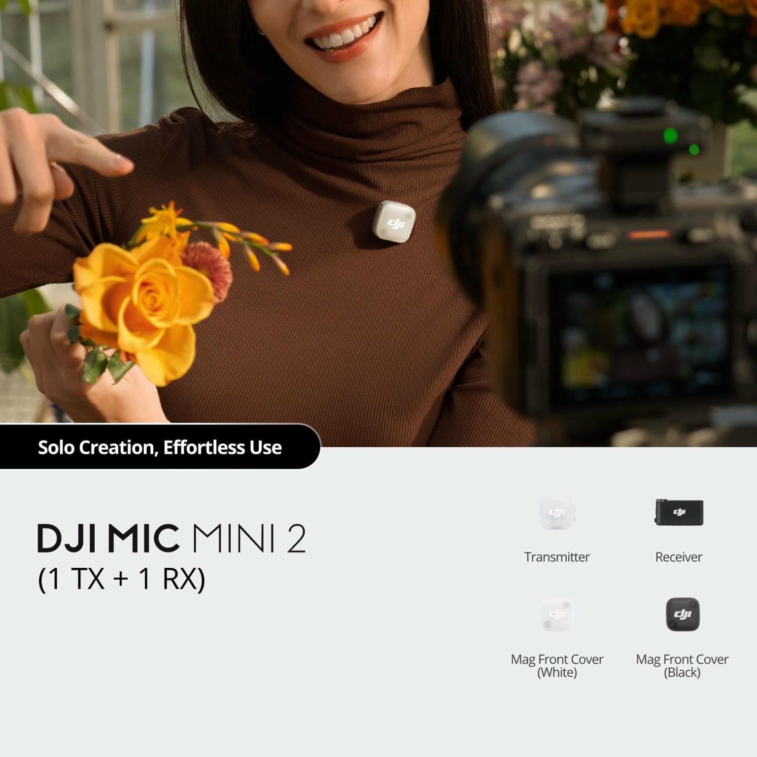  DJI Mic Mini 2 (1 TX + 1 Mobile RX + Charging Case) Chính Hãng 
