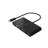  Adapter Chuyển Đổi USB-C Multimedia, 4 Trong 1 Belkin - Hàng Chính Hãng 
