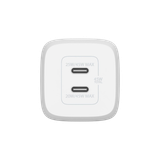  Adapter Sạc Nhanh Belkin 45W, 2 Cổng USB-C, PD 3.0 PPS GaN - Hàng Chính Hãng 