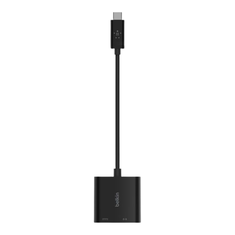  Adapter Chuyển Đổi Từ USB-C Sang GIGABIT ETHERNET, PD 60W  Belkin - Hàng Chính Hãng 