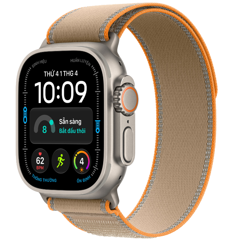  Apple Watch Ultra 4 Titan 49mm (5G) Dây Quấn Trail Chính Hãng 