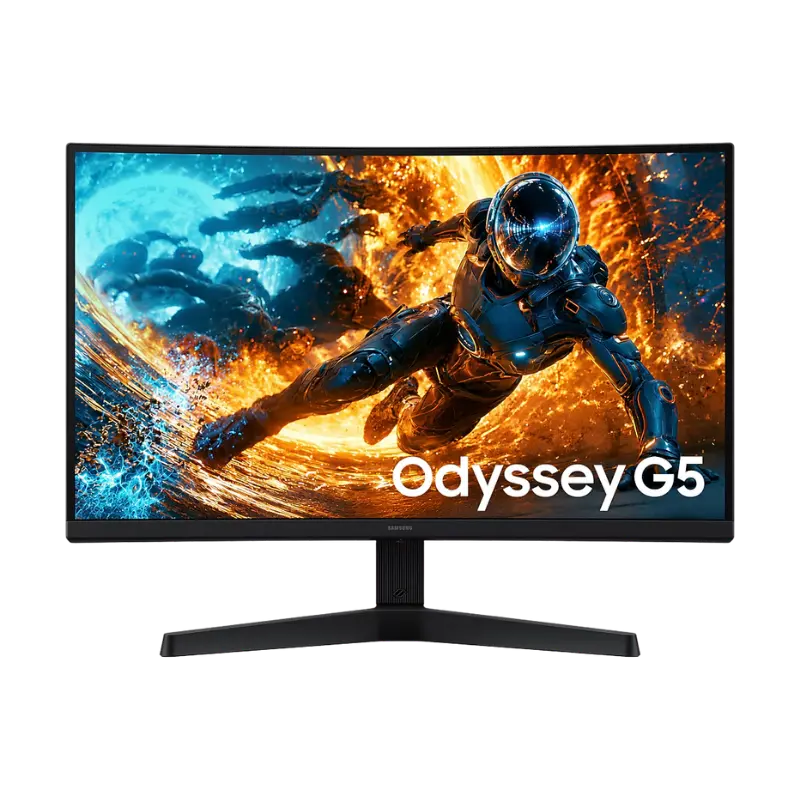  Màn Hình Gaming 27 Inch Odyssey G5 G55H QHD 180Hz Chính Hãng 